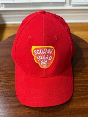 Squawk Squad Red Baseball Cap - Unbranded